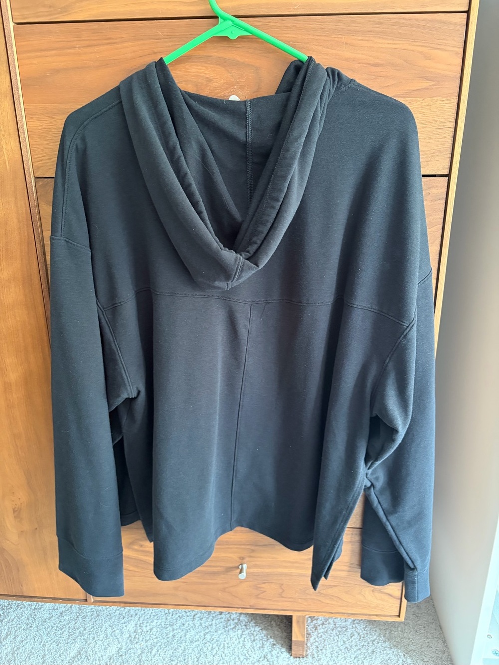 Nike Black Pullover Hoodie for Men - Picture 3 of 5